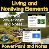 Living and Nonliving Elements of Ecosystems - PowerPoint a