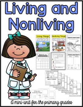 Preview of Living and Nonliving Mini-Unit