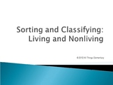 Living and Nonliving Things Interactive Non-linear PowerPoint