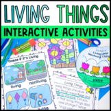 Living and Nonliving Things Worksheets | Kindergarten and 
