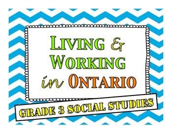 Preview of Living and Working in Ontario - Research Booklet