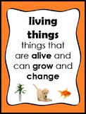 Living and Nonliving Poster