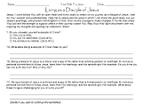 Living as a Disciple of Jesus Worksheet: Embrace the Path 