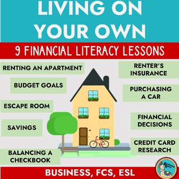 Preview of Living on Your Own Financial Literacy Bundle