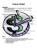 Living on a Budget - Economics Activity