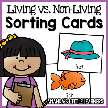 Preview of Living or Non-Living Sorting Cards