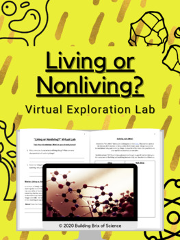 Preview of Living or Nonliving Virtual Exploration Lab