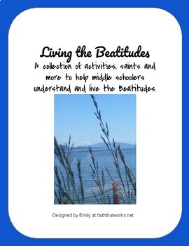 Preview of Living the Beatitudes