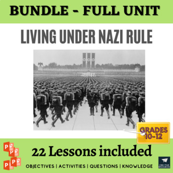 Preview of Living under Nazi Rule History Bundle