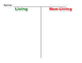 Living vs. Nonliving Sort
