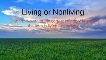 Preview of Living vs Nonliving Sort