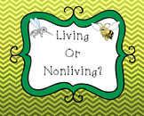 Living vs Nonliving T-Chart and Interactions Cart Sort