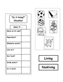 Living/Nonliving  and Basic Needs Lapbook