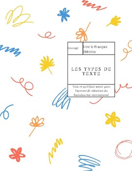 Preview of Livret de types de texte Français Ab Initio