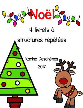 Preview of Livrets à structures répétées-Noël