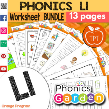 Preview of Ll | Phonics | Spelling | Vocabulary | ORANGE | Phonics Garden