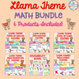 Llama Alpaca Themed Math Bundle **6 Products Included**