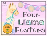 Llama Decor Signs