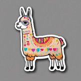Llama Dreams: Sticker Wonderland