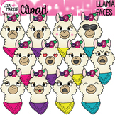 Llama Emoji Emotions Clipart