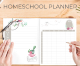 Llama Homeschool Teacher Planner Undated