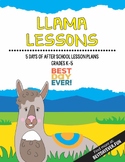 Llama Lessons After School Activities
