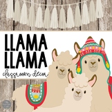 Llama Classroom Decor Worksheets & Teaching Resources | TpT