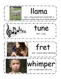 Llama Llama Red Pajama Vocabulary Cards