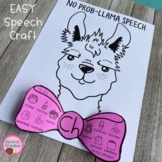 Llama Speech and Language Therapy Activity