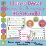 Llama Themed Speech Therapy BIG Bundle- Back to School Ready!