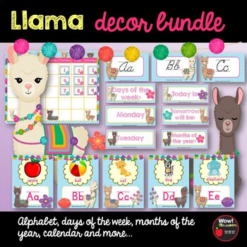 Preview of Llama decor bundle