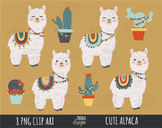 Llamas clipart, alpaca clipart, llama clipart, lama clipar