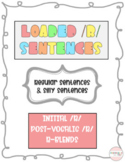 Loaded R Sentences (Initial R, Vocalic R, R-Blends) - WITH