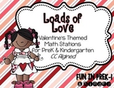 Loads of Love: Valentine's Math Stations for PreK & Kinder