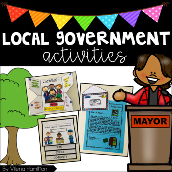 Preview of Local Government  Activities. Digital & Printable