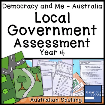 Preview of Local Government in Australia Assessment | Year 4 HASS Australian Government