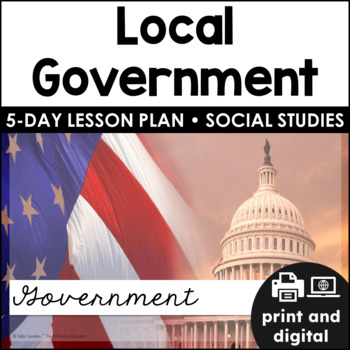 Preview of Local Government | Government | Social Studies for Google Classroom™