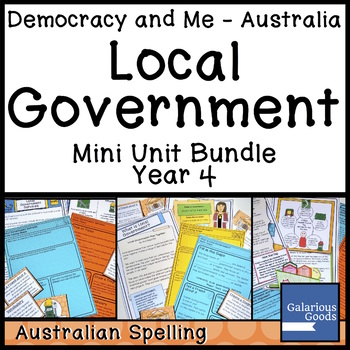 Preview of Local Government Mini Unit Bundle | Year 4 HASS Australian Government & Civics