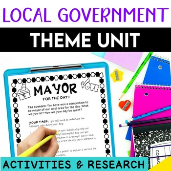 Preview of Local Government Unit | Mayor for the Day | Civics and Citizenship