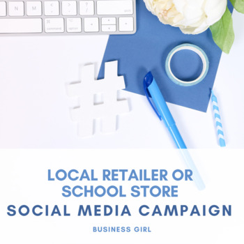 Preview of Local Retailer or School Store Social Media Campaign Project