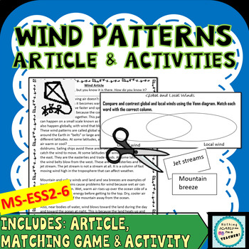 Preview of Local and Global Wind Patterns Worksheets