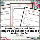 Locate, Compare, and Order Rational Numbers on a Number Li