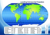 Locating Earthquakes using longitude and latitude