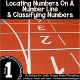 Locating Numbers on Number Line & Classifying Numbers 6th 