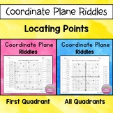 Locating Points on the Coordinate Plane Riddles Bundle