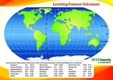 Locating volcanoes using longitude and latitude