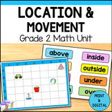 Location & Movement Unit - Grade 2 Math (Ontario) - Print 