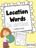 Location Words Practice Pages