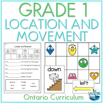 Preview of Location and Movement | Grade 1 Location and Movement Posters and Worksheets