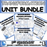 Location and Movement Unit: Transformations in the 1st Quadrant